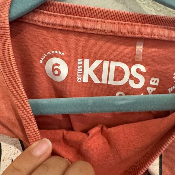 Cotton On Kids x Harvard Cropped Graphic Tee – Size 6 - Picture 3 of 4